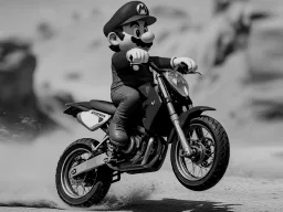 Mario Wheelie