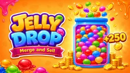Jelly Drop: Merge & Sell